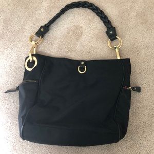 JPK Black purse with Lester braided handle